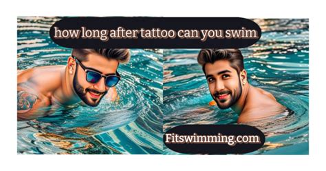 How Soon Can You Swim After a Tattoo: And Why Do Dolphins Always Look So Relaxed?